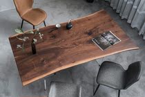 H664 North American Black Walnuts Double Parquet Table Tea Table Desk Modern Brief About 179 * 90 * 88 * 104 * 4 5