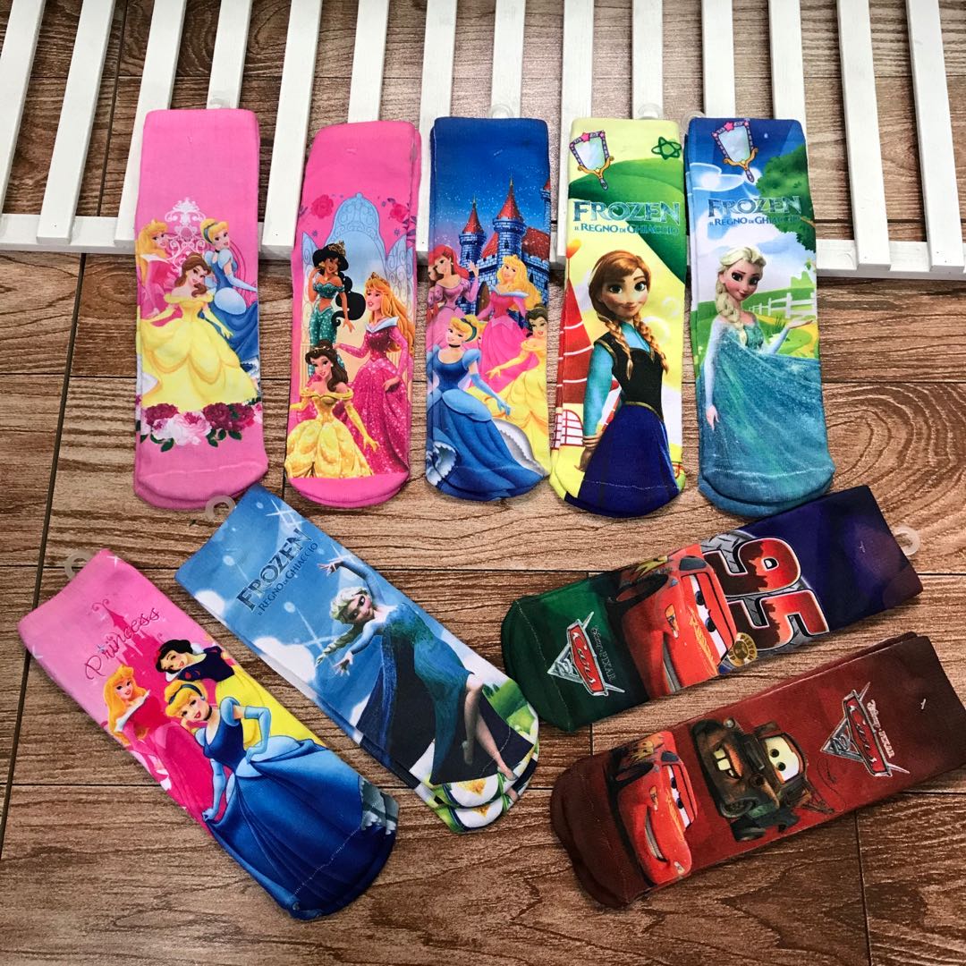 Nana's Home Children's Socks Boys and Girls Cartoon Socks Color Randomly