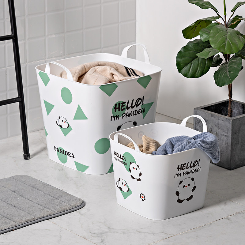 Dirty clothes basket laundry basket dirty clothes basket net red bathroom household clothes toys storage basket storage bucket