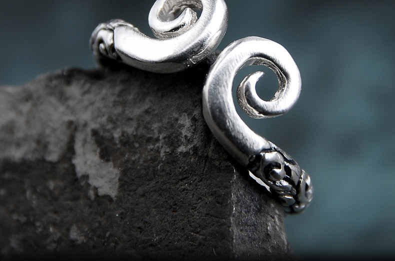 Bague mixte en Argenterie - Ref 3086722 Image 8