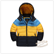 Teenie Weenie bear childrens clothing 21 winter new boys middle-aged childrens jacket cotton clothes thickened hooded cotton jacket