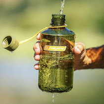 nalgene American Le gene water cup narrow mouth sports male student running bottle female solid color outdoor small drooling pot