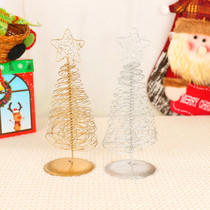 Holiday decoration mini Christmas Tree Mall hotel storefront table ornaments pagoda tree Christmas decorations