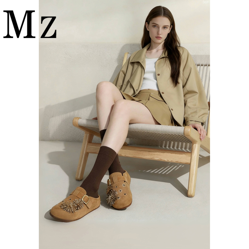 Shoemaker Xiaoming/Dai Mimi's Same Style/Fireworks Birkenstock Shoes 2026 Fireworks Holiday Pastel Style Slip-On Sandals