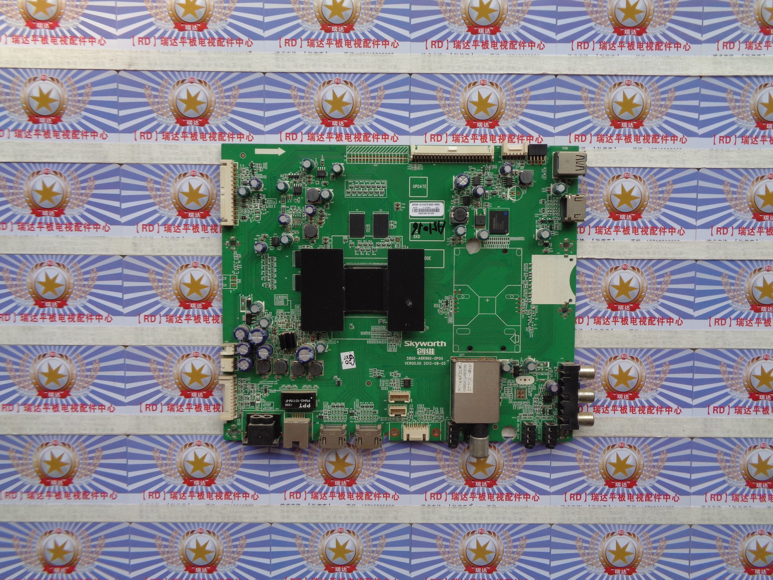 AA original Skyworth 55E660E motherboard 5800-A8R960-0P00 screen LC550DUJ-SGK1