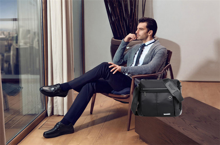 Túi đeo vai nam Túi vải Oxford Túi xách nam Túi Messenger dung lượng lớn vải nylon thể thao và ba lô nam giải trí Phiên bản Hàn Quốc - Túi của con người túi da