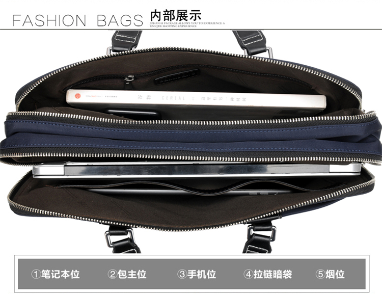 Túi xách nam Túi đeo vai Túi kinh doanh Canvas Tide Ba lô Casual Oxford Vải Messenger Túi Cặp túi xách nữ gucci