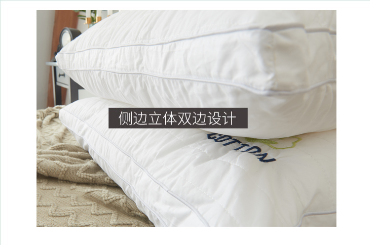 Khách sạn có gối lông bông, một người lớn, gối cổ tử cung, gối đơn, gối thoải mái gối cao su non cho người lớn