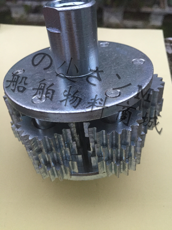 591255 KC-50 rust removal machine accessories gear rust removal head gear assembly NO 1