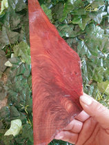 D678 Zambia blood sandalwood red wood small stock DIY handmade with shape 46 plate shank material flower water wave texture material