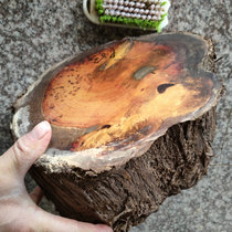 High Mountain Cliff Cypress Bergwood Edge Corner Material New Hand Practiced Hand With Type Material DIY Base Stock Round Wood Sculpture Pendulum Piece Pen Holder Stock