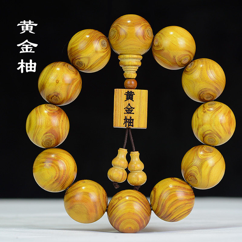 Gold Pomace takes the wicket Face to the eye Hands Strings 20 Buddha Everest Woody Accessories for Men and Women Lovers Jewelry