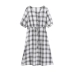 Váy kẻ sọc nữ 2020 mùa hè mới giảm béo hoa chuông Mori Hepburn phong cách retro cotton Pháp và váy dài lanh - Váy dài
