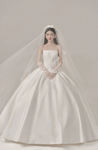 Белое ретро свадебное платье для влюбленных, реквизит для фотографии без рукавов, коллекция 2022