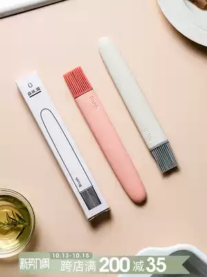 The moon powder string kitchen silicone oil brush brush oil small brush household high temperature resistant barbecue brush baking pancake brush