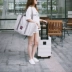 Đàn ông và phụ nữ công suất lớn túi du lịch xe đẩy túi hành lý túi lên máy bay gấp túi du lịch khoảng cách ngắn vali nhựa Vali du lịch
