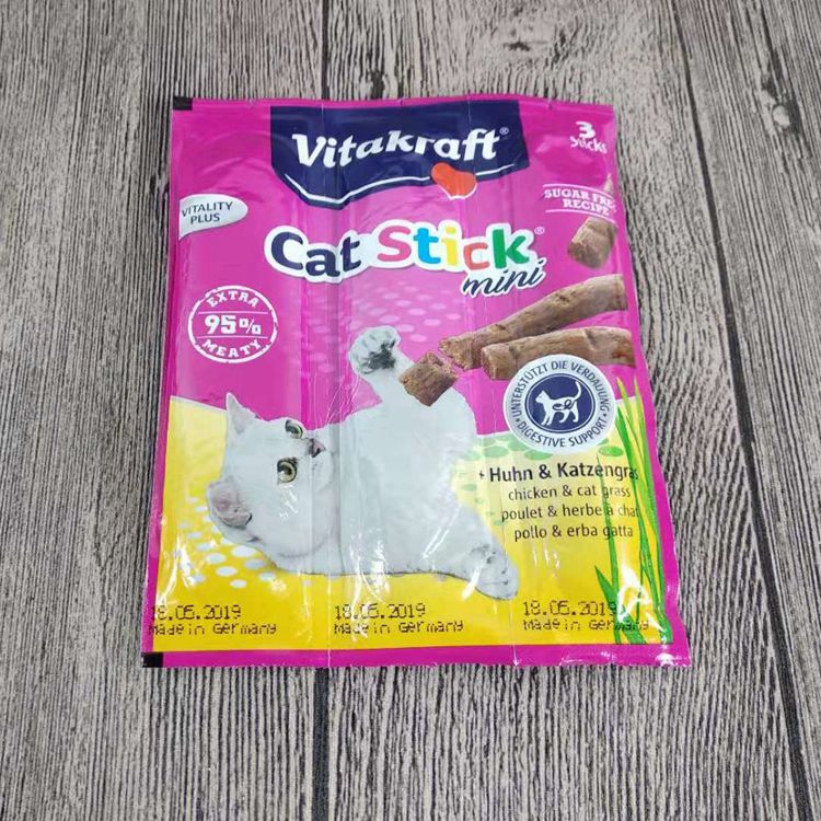 Mới đến Người giám hộ Kraft Vitakraft Mèo Mèo Ăn vặt Kitty Dinh dưỡng Cá Gỏi Thịt 500g catsrang