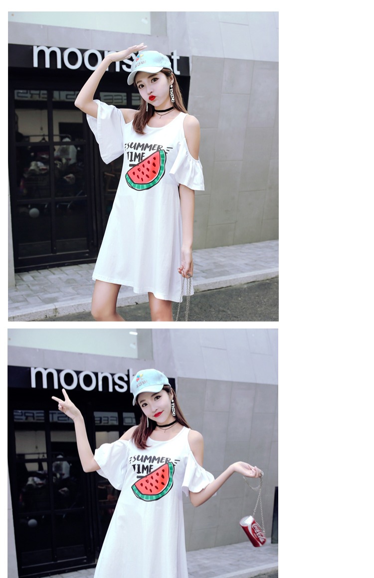 2018 gia đình mới vừa vặn mùa hè gia đình cotton ba gia đình full size size rộng đầm mẹ và con áo gia đình ngộ nghĩnh