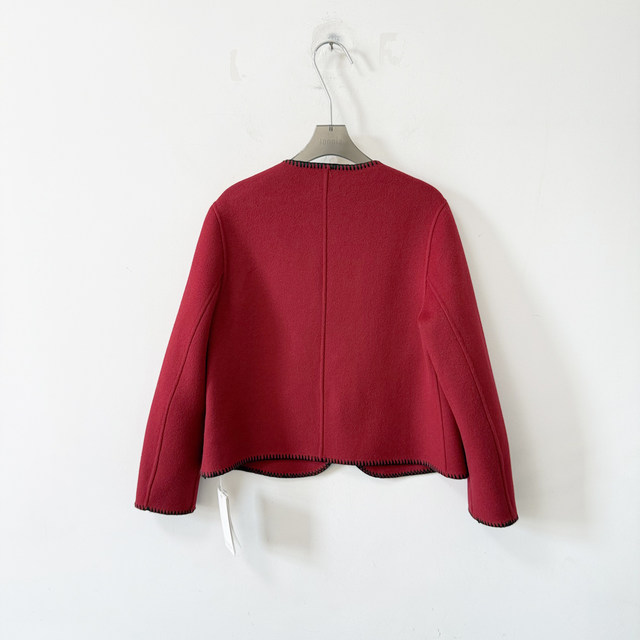 [Same Style as in the Mall] Na-A7190 New Women's 2026 Spring Fashion Stylish Versatile Slim-Fit Short Jacket