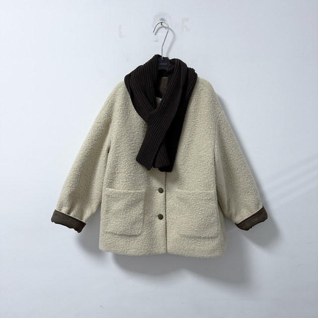 [Same Style as in the Mall] Mylaw019 New Women's 2026 Spring Fashion Loose-Fitting Stylish Versatile Scarf Coat