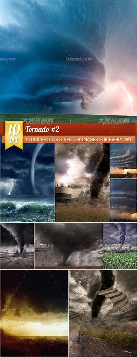 Tornado 2, 10 x UHQ JPEG,10张高清的龙卷风图片(第二合集)