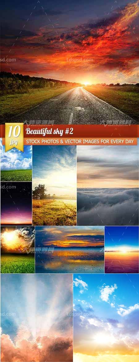 Beautiful sky 2, 10 x UHQ JPEG,10张高清的蓝天白云图片