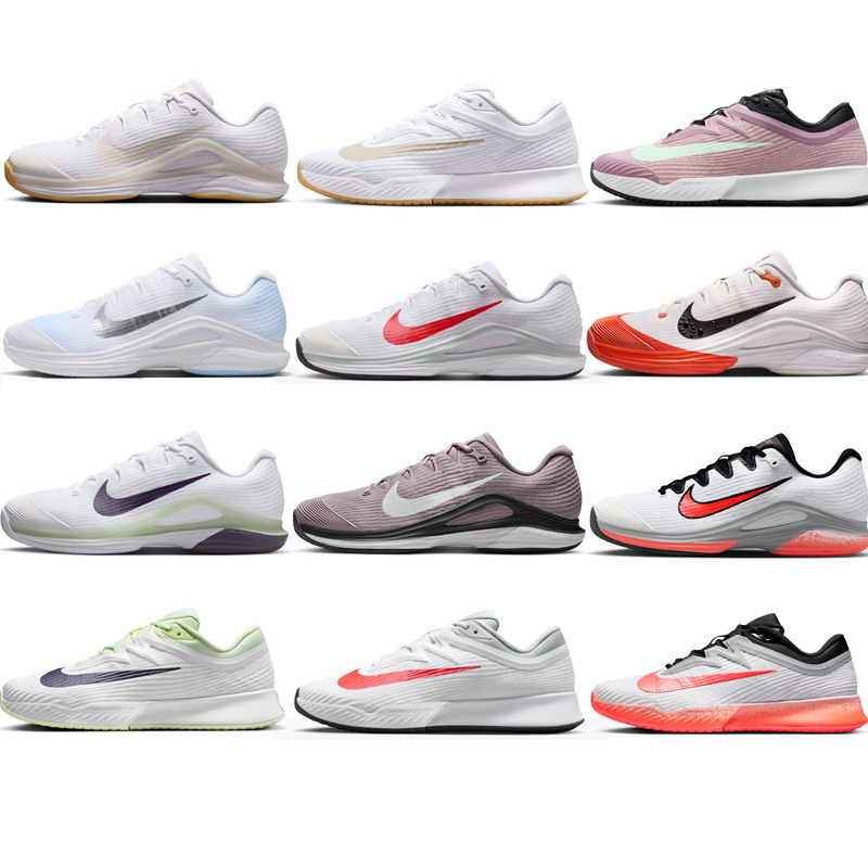 Nike Tennis Shoes Men's 2026 Australian Open Alcaraz Vapor Pro 3 Federer V12 Professional Sports Shoes