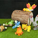 Pokémon Shoulder-To-Shoulder Fig Sleeping 1-7 Series Figure Model Toy Scene Cute Car-Mounted Sleeping Doll