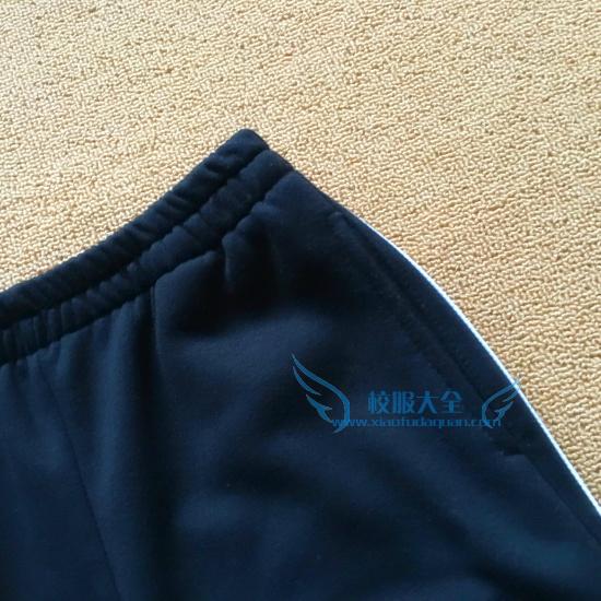 Tùy chỉnh mùa hè mới siêu mỏng cotton nông màu xanh đen trắng thanh thể thao quần thẳng quần đồng phục học sinh lỏng lẻo thời trang cho bé