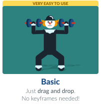 AE模板-卡通火柴人抽象线条MG模板动画人物角色服装动作工具包