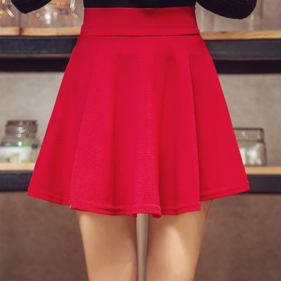 (80-200 kg) Fat MM large size black high waist skirt short skirt anti - walking skirt A spring and summer