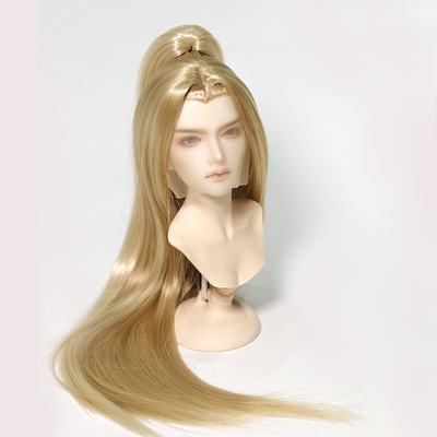 taobao agent Yuanfeng Pavilion BJD wig Modolun silk super soft silk small 3 -pointer beauty pointed ancient style hand hook hair