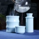 Jingdezhen gốm ấm rượu vang chai rượu vang bộ rượu vang vàng sake rượu vang trắng rượu vang hộ gia đình đặt hai cân rưỡi - Rượu vang