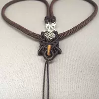 Ожерелье тёмно-кофейного цвета