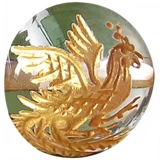 Феникс подходит для мужчин и женщин, белый белый кварц, браслет из кварца, резные бусины