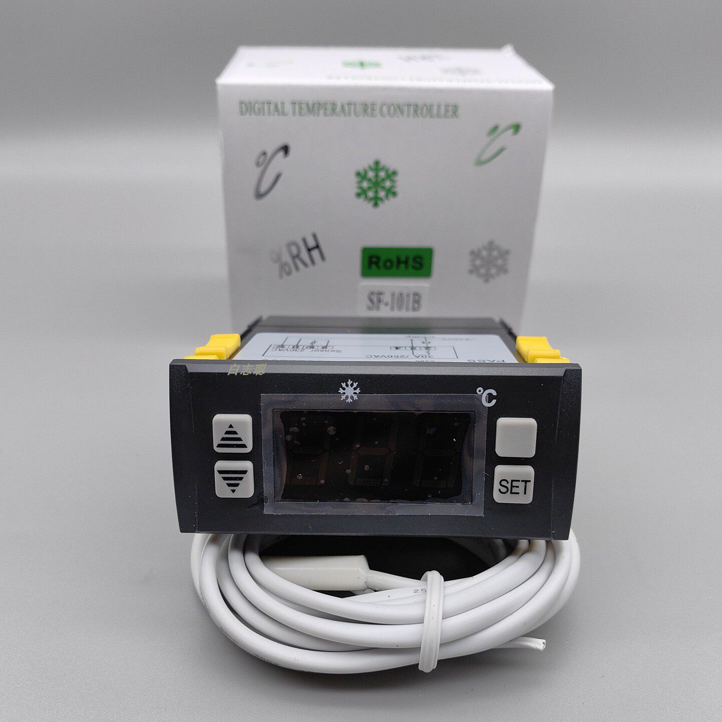 SF-101B温控器 30A大功率温控器 冰柜智能显示数字 冷柜温控器