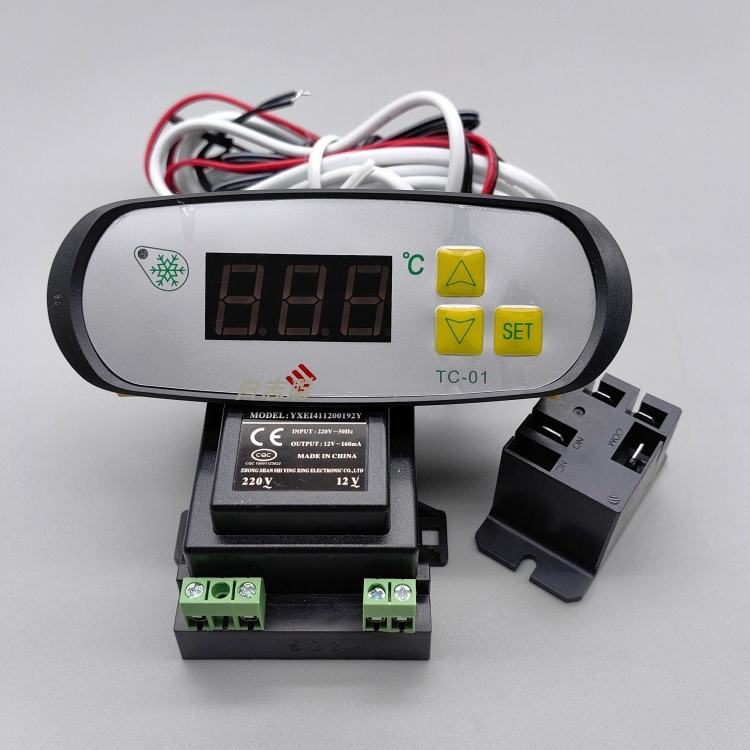 Tc-01 Freezer Thermostat Electronic Temperature Controller Snow Cabinet Thermostat Refrigerator Thermostat Tc-01N