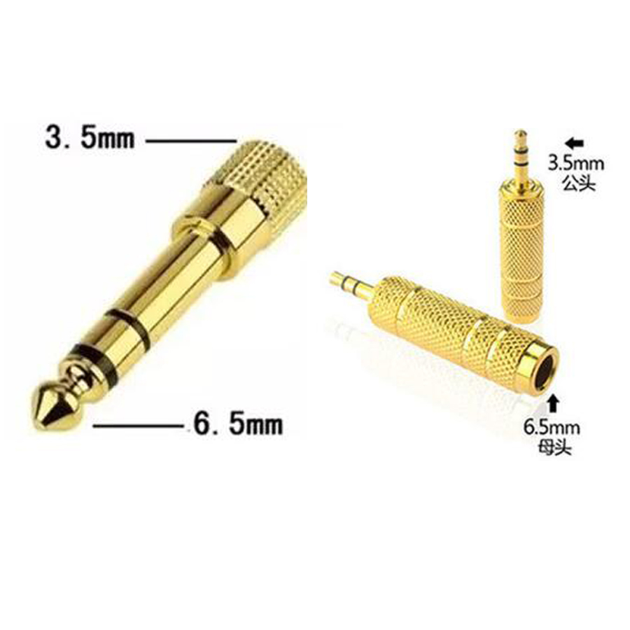 Adapter 3 5 revolution 6 5 Mother 3 5 Mother turn 6 5 Public power amplifier headphone Audio conversion head adapter