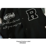 Xpkaeax оригинальный бренд Tide Vintage American Retro Baseball Blessing Мужчины и женщины 2021 Новая весенняя осень пара баклажанов