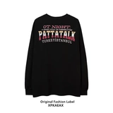 Оригинальный осенний лонгслив, толстовка, оверсайз