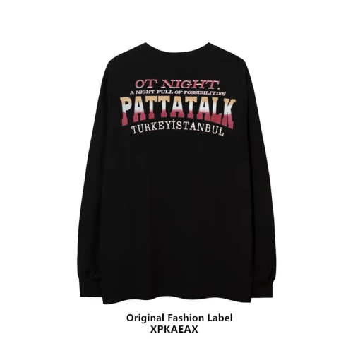 Оригинальный осенний лонгслив, толстовка, оверсайз