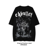 Оригинальная брендовая футболка в стиле хип-хоп, европейский стиль, короткий рукав, в американском стиле