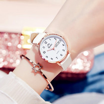 Temperament Superior Sense Waterproof Watch Woman Small Delicate ins Wind 2021 New students First High School Women Brief