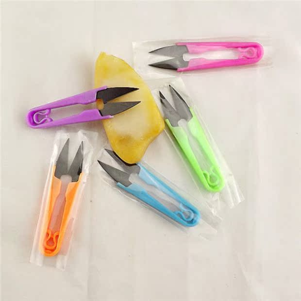 K08 nhựa xử lý đầu màu đen sợi nhỏ kéo thép mangan U loại sợi cắt đầu cắt chéo khâu công cụ gia đình - Công cụ & phụ kiện Cross-stitch tranh thêu chữ thập phúc lộc thọ