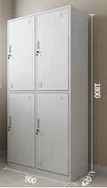 067 Four-door locker filing cabinet tin cabinet locker locker series