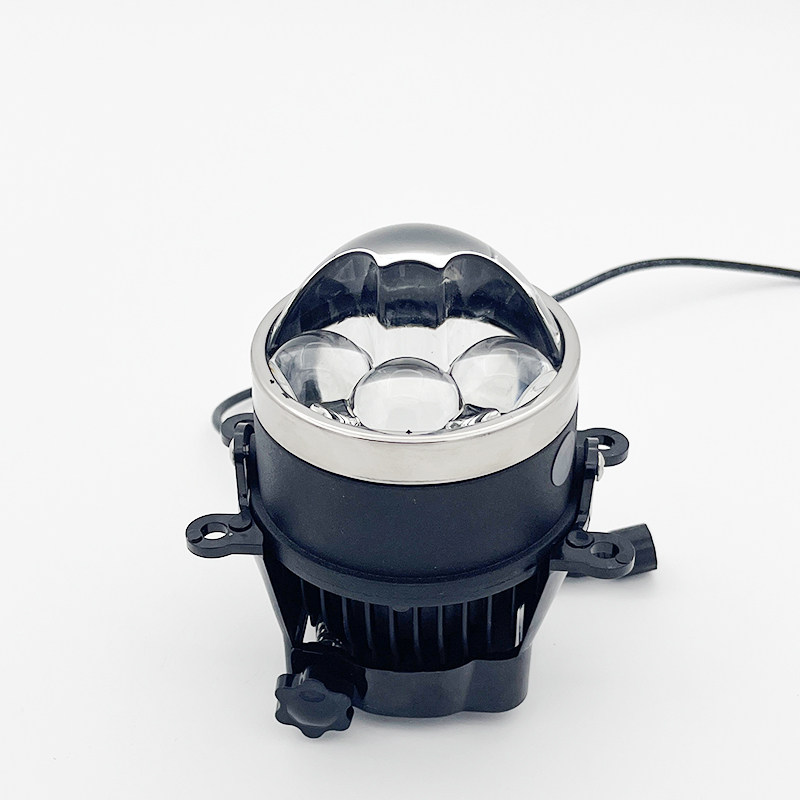 Противотуманные фары 12v60瓦车灯超亮led汽车激光雾灯总成改装透镜远近光一体高低灯 Morissic