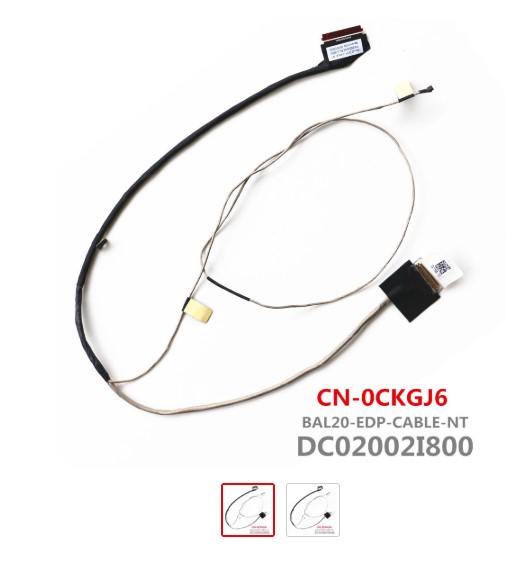 Dell Dell 15 5000 5565 5565 5567 5567 Screen Line Screen Wire DC02002I800 0CKGJ6