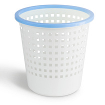 9554 Dual - color - pressed circular plastic basket diameter 28cm office cleaning bucket basket