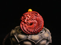 Indian small leaf Rosewood Pendings listing mahogany pendant wooden pendant crafts wood carving handlebar