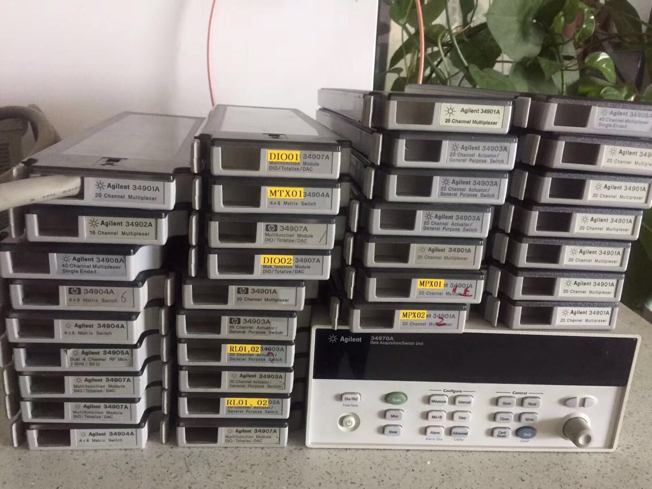 The goods Agilent34901A 34902A 34903A 34904A 34905A 34907A acquisition card